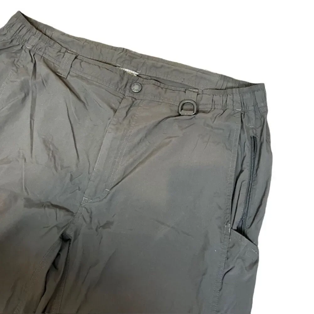 The North Face Convertible Hiking Pants Zip Off Legs Outdoor Utility Charcoal XL